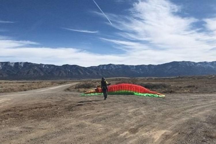Paragliding in Peterson Butte