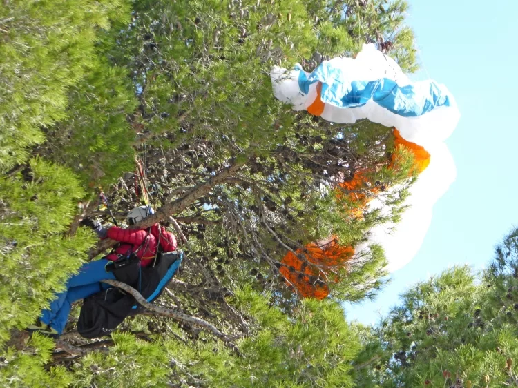 Paragliding Accident