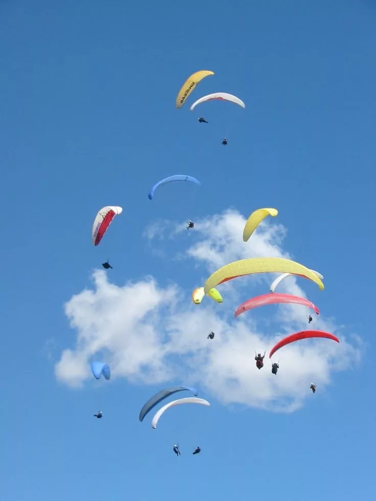 Can I paraglide during any season?